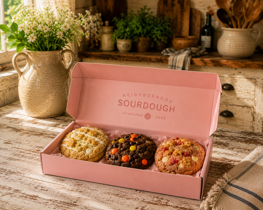 Jumbo Cookie Box- 3 pack