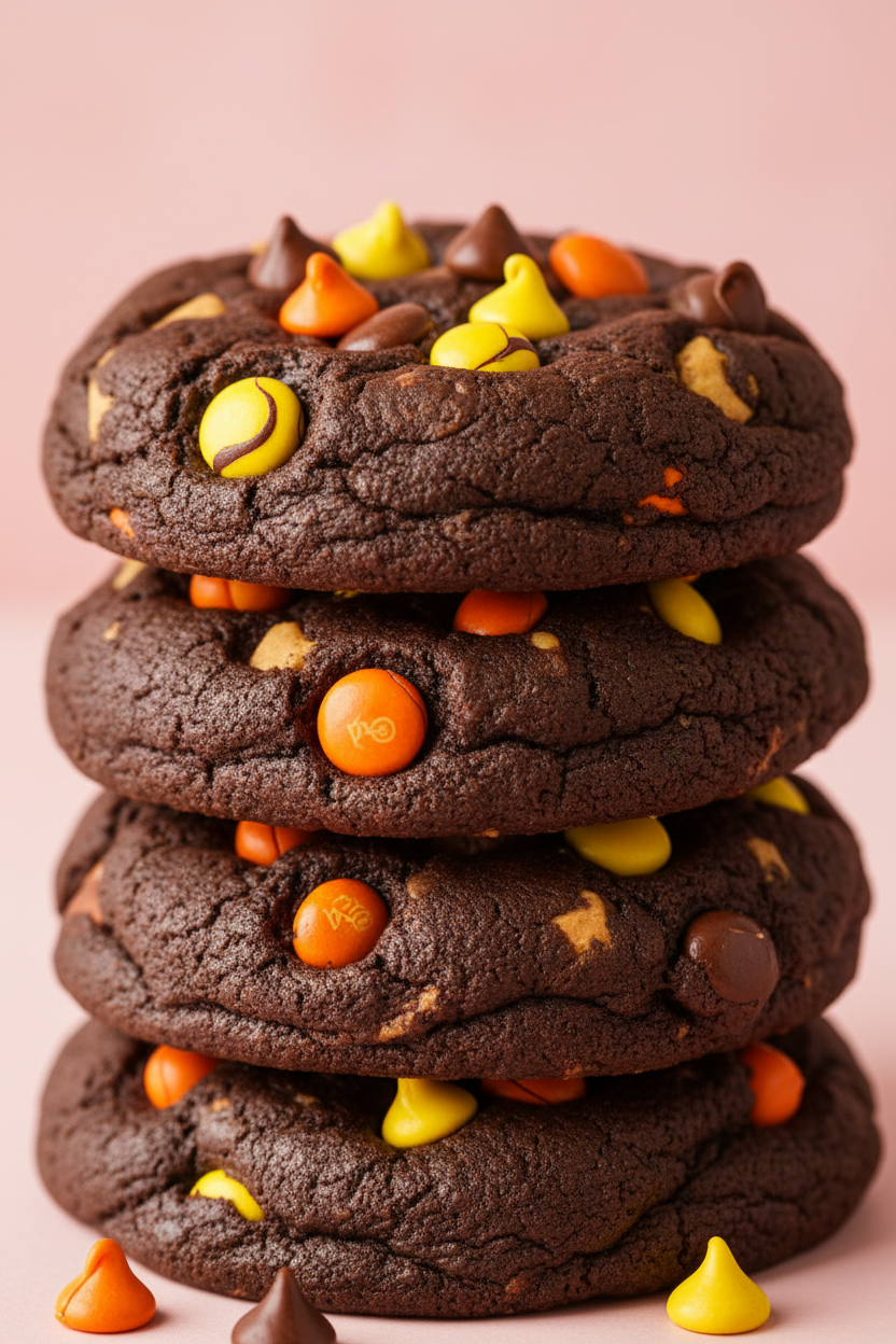 Chocolate Peanut Butter Sourdough Jumbo Cookie (7oz each)