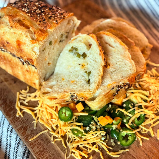 Jalapeño & Cheddar Sourdough Loaf